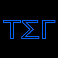 Tau Sigma Gamma Neonreclame