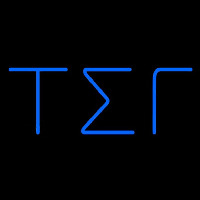 Tau Sigma Gamma Neonreclame