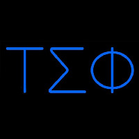 Tau Sigma Phi Neonreclame