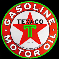 Te aco Gasoline Neonreclame