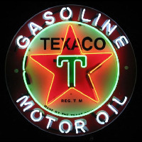 Te ico Gasoline Neonreclame