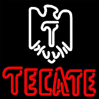 Tecate Eagle Logo Beer Sign Neonreclame