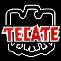 Tecate Eagle Print Logo Beer Sign Neonreclame