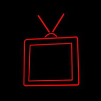 Television Neonreclame