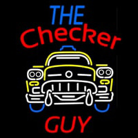 The Checker Guy Neonreclame