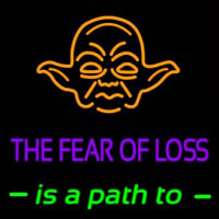 The Fear Of Loss Is A Path To Neonreclame