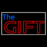 The Gift With Border Neonreclame