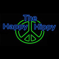 The Happy Hippy Neonreclame
