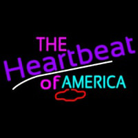 The Heartbeat of America Neonreclame