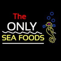 The Only Seafood  Neonreclame