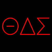 Theta Delta Sigma Neonreclame