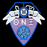 Theta Nu Xi Logo Neonreclame
