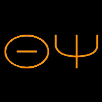 Theta Psi Neonreclame