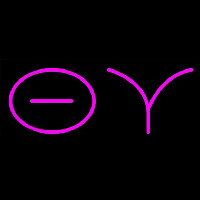 Theta Upsilon Neonreclame