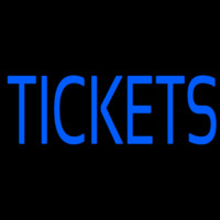 Tickets Block Neonreclame