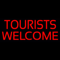 Tourists Welcome Neonreclame