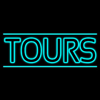 Tours With Lines Neonreclame