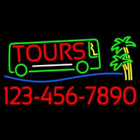 Tours With Phone Number Neonreclame