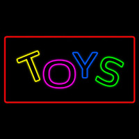 Toys Rectangle Red Neonreclame