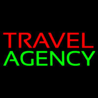 Travel Agency Block Neonreclame