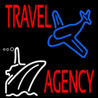 Travel Agency With Logo Neonreclame