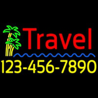 Travel With Phone Number Neonreclame