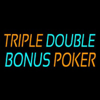 Triple Double Bonus Poker 1 Neonreclame