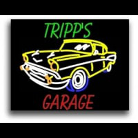 Tripp Garage Neonreclame