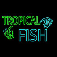 Tropical Fish With Logo 1 Neonreclame