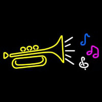 Trumpet Logo Neonreclame