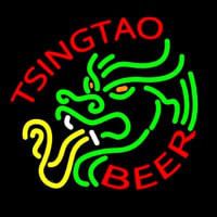 Tsingtao Dragon Neonreclame