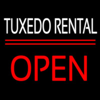 Tu edo Rental Block Open Neonreclame