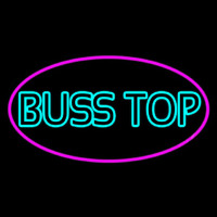 Turquoise Bus Stop Neonreclame