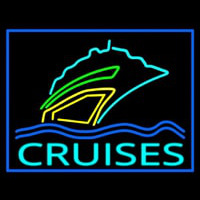 Turquoise Cruises Logo Neonreclame
