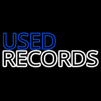 Used Records Neonreclame