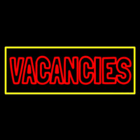 Vacancies Neonreclame