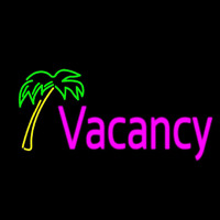 Vacancy Palm Tree Neonreclame