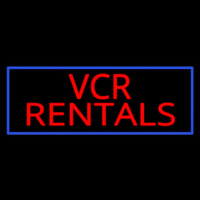 Vcr Rentals Neonreclame