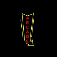Vertical Arcade Logo Neonreclame