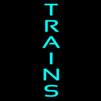 Vertical Trains Neonreclame