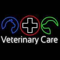 Veterinary Care Neonreclame