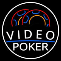 Video Poker 1 Neonreclame