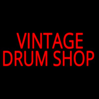 Vintage Drum Shop 1 Neonreclame