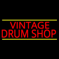 Vintage Drum Shop 2 Neonreclame