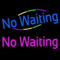Waiting No Waiting Neonreclame