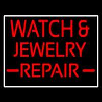 Watch And Jewelry Repair Red Neonreclame