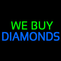 We Buy Diamonds Neonreclame