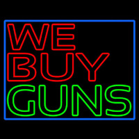 We Buy Guns Neonreclame