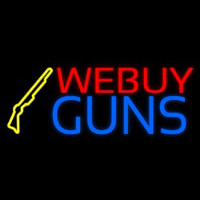 We Buy Guns Neonreclame