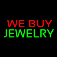 We Buy Jewelry Block Neonreclame